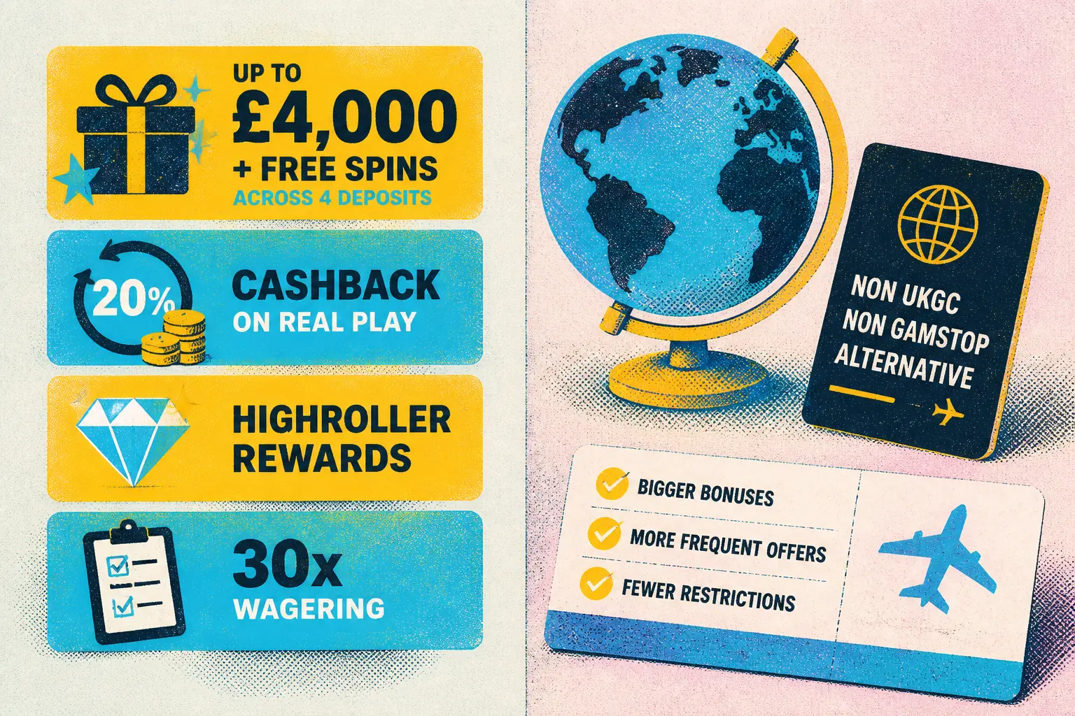 Snatch Casino Bonus visual guide for Snatch Casino