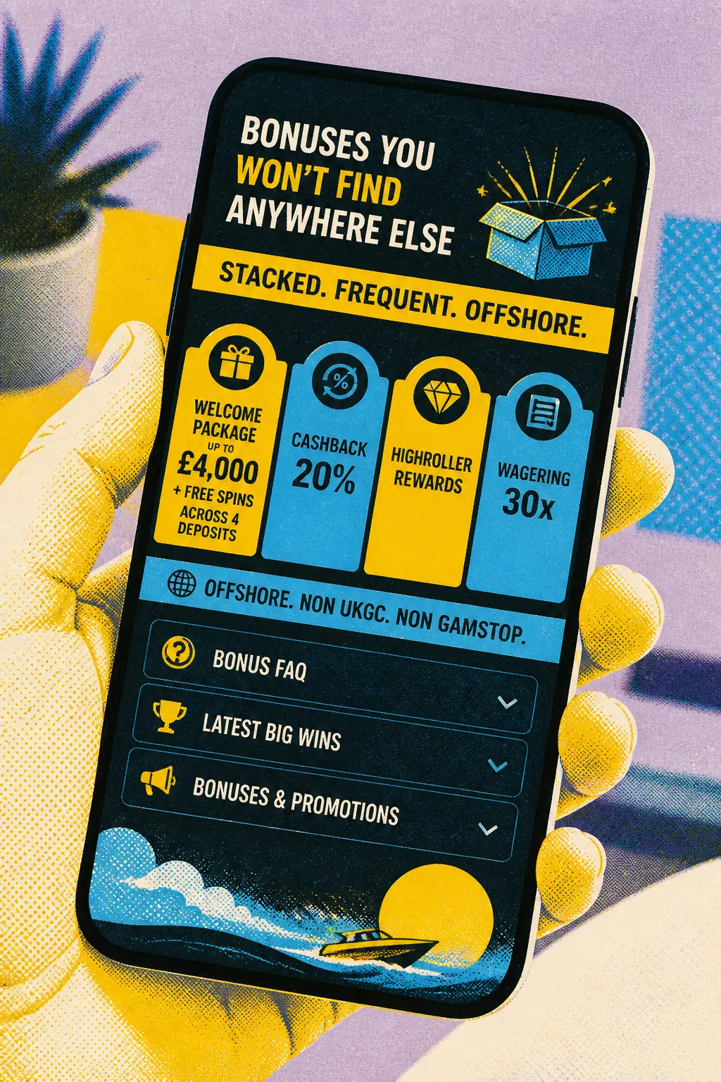 Snatch Casino Bonus visual guide for Snatch Casino