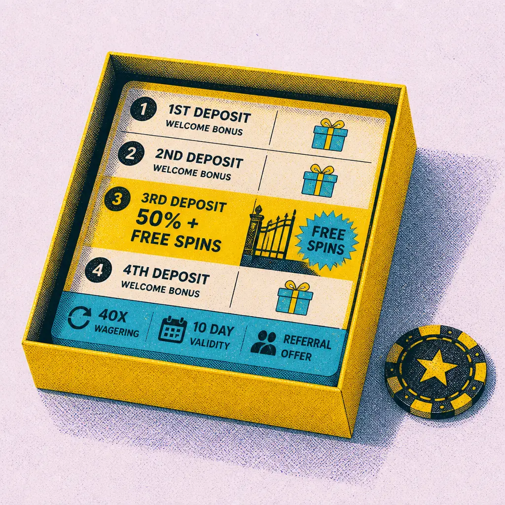 Snatch Casino 50 Free Spins visual guide for Snatch Casino
