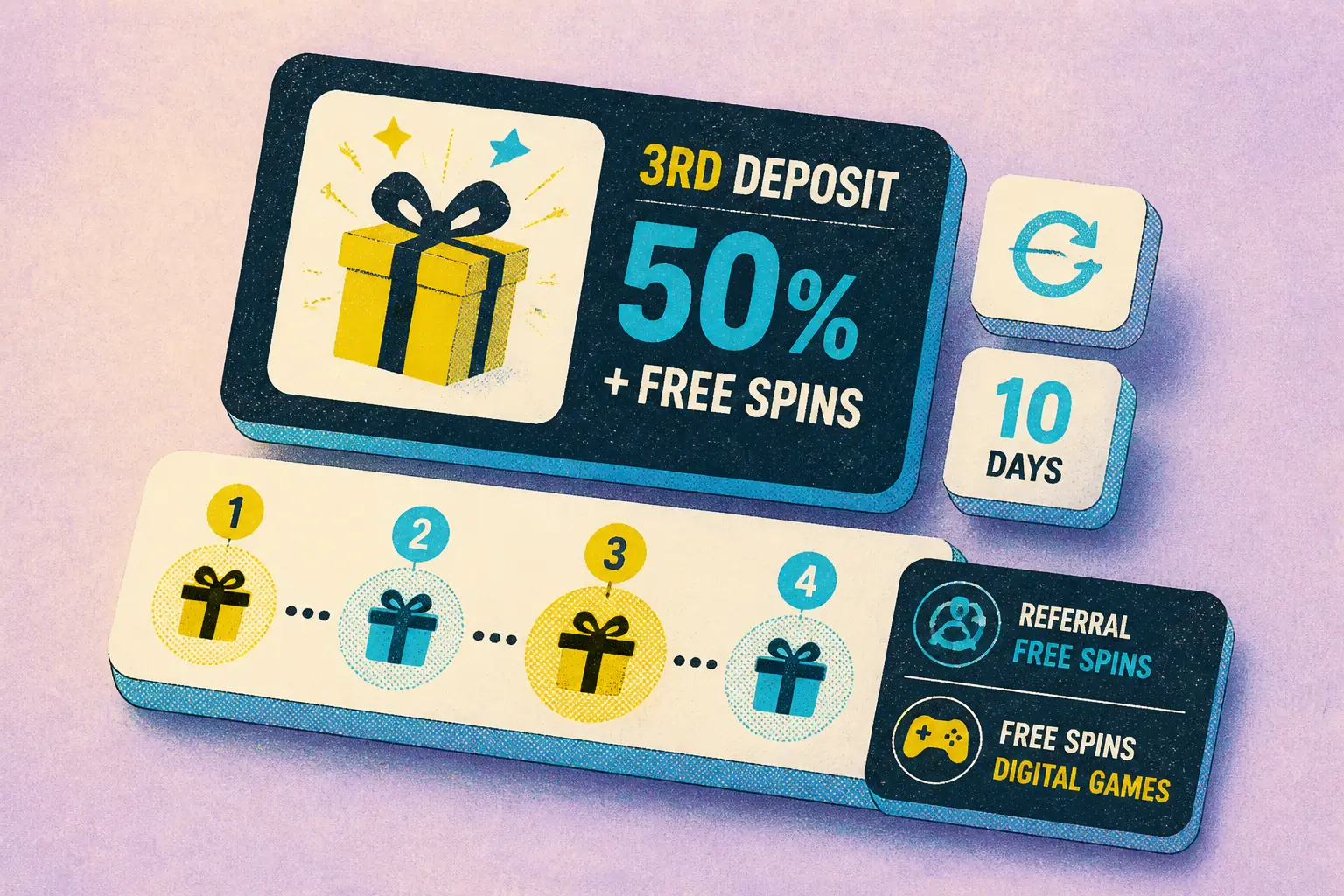Snatch Casino 50 Free Spins visual guide for Snatch Casino